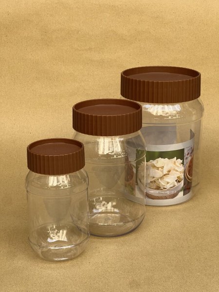 طقم علب تخزين بقوليات ٣ قطع