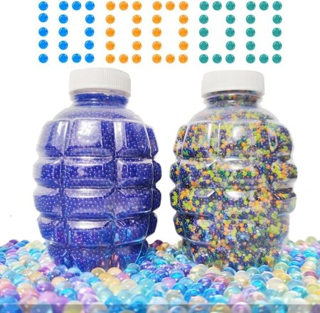 كرات الجل القابلة للنفخ في الماء