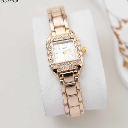 ساعة starjoe نسائية مربعة