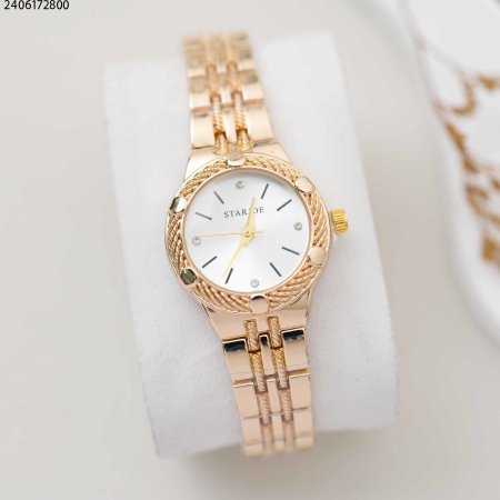 ساعة نسائية دائرية