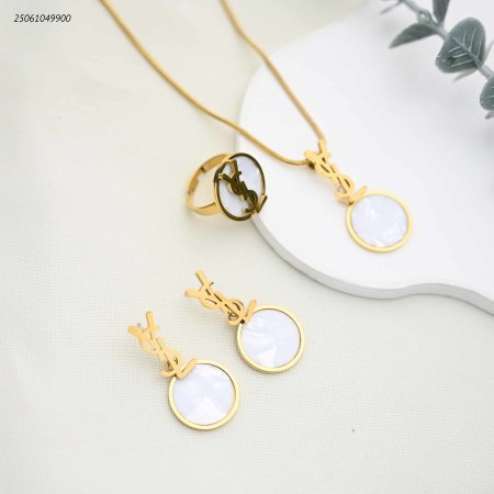 طقم ماركة سنسال و خاتم و حلق