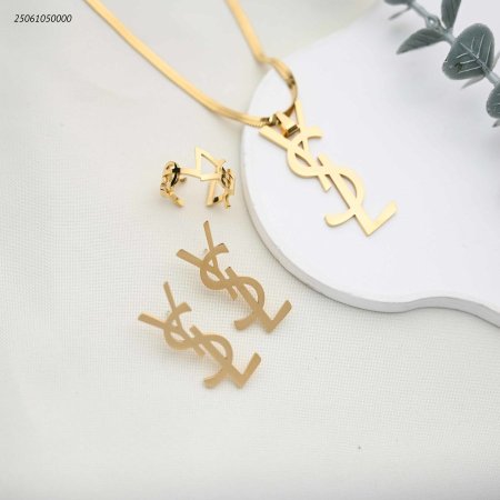 طقم ماركة سنسال و خاتم و حلق