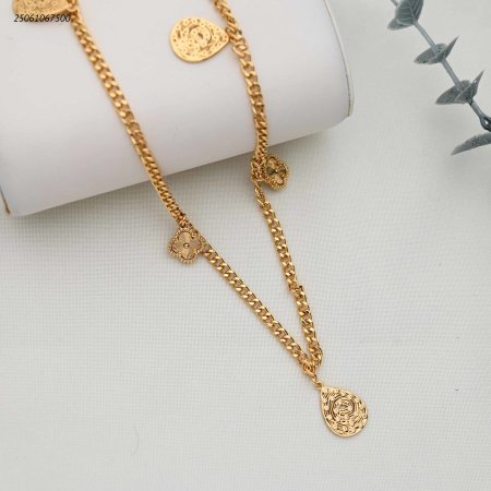 سنسال مع حلقات متدلية شكل ورد