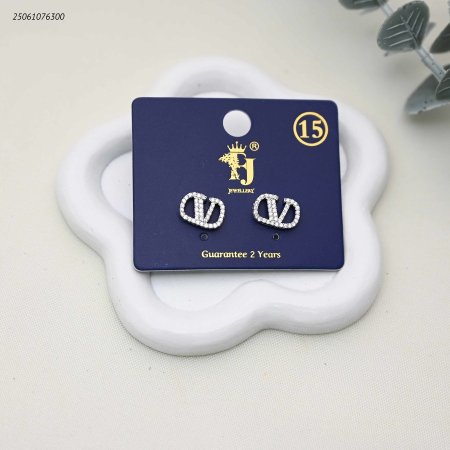 حلق ماركة مع زركون