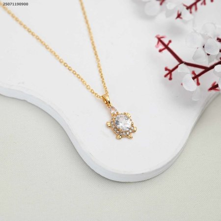 سنسال شكل سلحفاة مع زركون