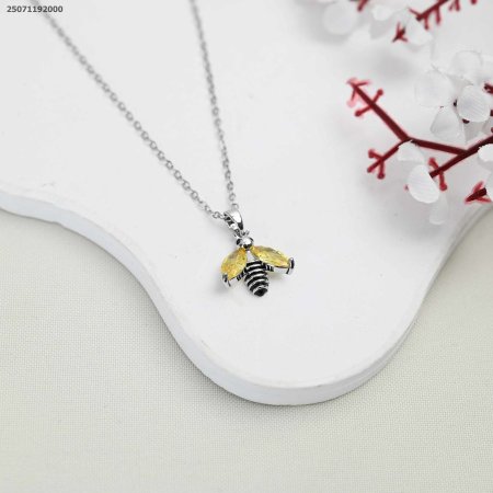 سنسال شكل نحلة مع زركون ملون