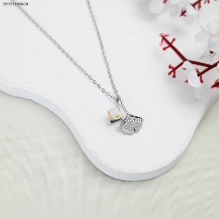 سنسال ورقة مع حجر زركون ملون