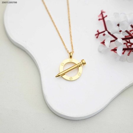 سنسال ماركة حلقة مع نقوش دوائر مع مسمار