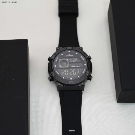 ساعة رجالي أنيقة مع ذراع جلد