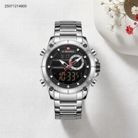 ساعة شبابي أنيقة و مميزة مع ذراع معدن