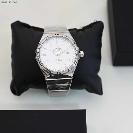 ساعة رجالي مع ذراع معدني