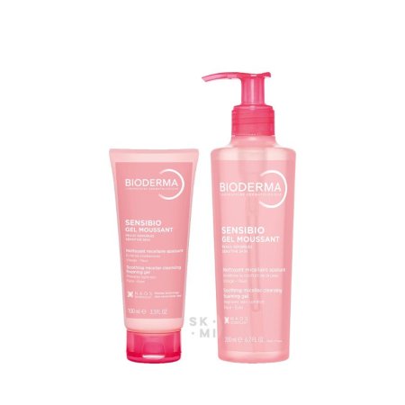غسول بيوديرما سنسيبيو جل موسانت (Bioderma Sensibio Gel Moussant)