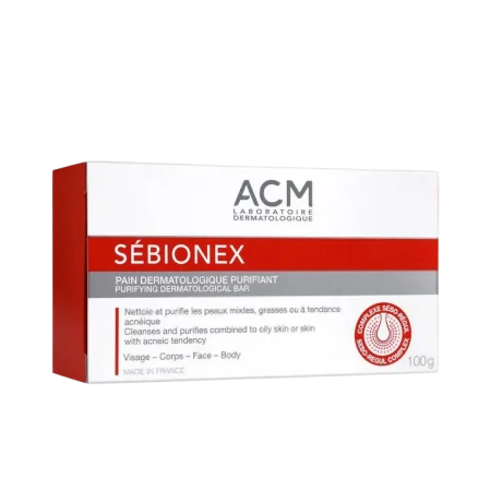 صابونة غسول للبشرة الدهنية ACM Sebionex