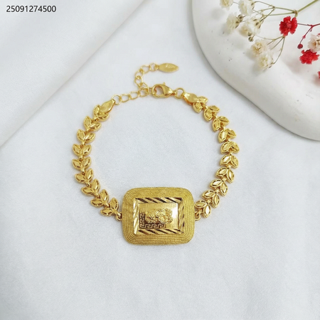 اسوارة أونصة مربعة بسلسلة سبلة