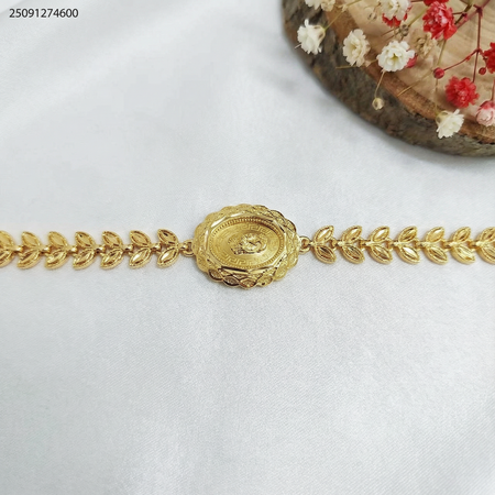 اسوارة اونصة بيضاوية بسلسلة سبلة