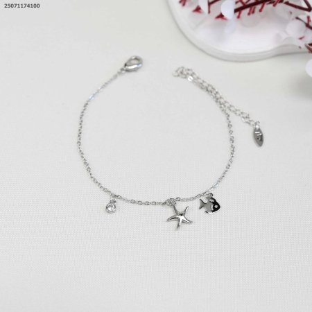 خلخال جميل بتعليقات بحرية