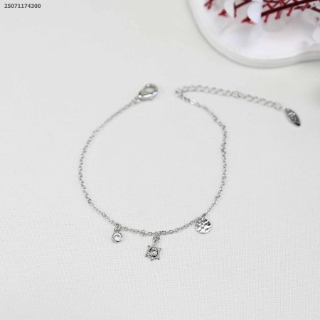 خلخال بتعليقات سلحفاة و زركون