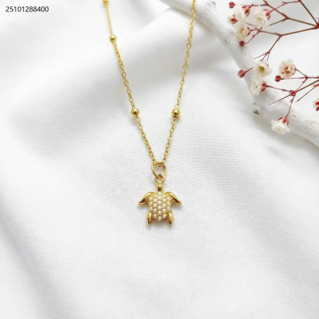 سنسال شكل سلحفاة لون مع زركون