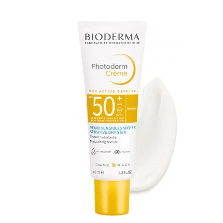 واقي الشمس بيوديرما فوتوديرم كريم (Bioderma Photoderm Crème) بمعامل حماية SPF 50+