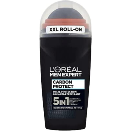 لوريال ديودرنت رول رجالي اون كاربون 50 مل LOreal P