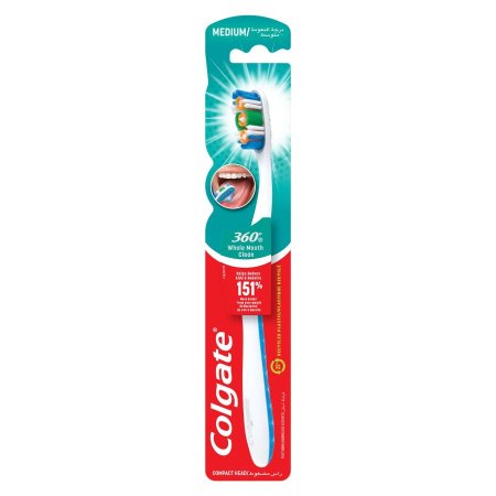 فرشاة اسنان كولجيت 360 درجة متوسطة COLGATE