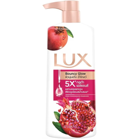 لوکس سائل استحمام رمان Lux Bouncy 450 مل Glow
