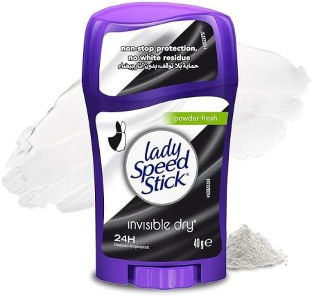 ليدي ستيك انفيزيبل باودر فريش 40 غم 24 س Lady Speed
