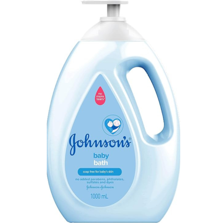 جونسون سائل استحمام JOHNSONS ازرق 1 لتر baby bath