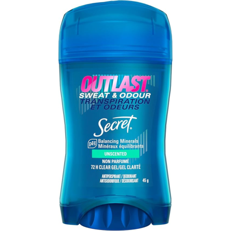 مزيل عرق سيكرت جل 73 غم SECRET UNSCENTED