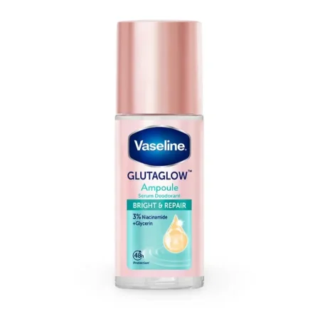 فازلين ديود رول جلوتا جلو برایت & ريبر جلسرين 45 مل Vaseline
