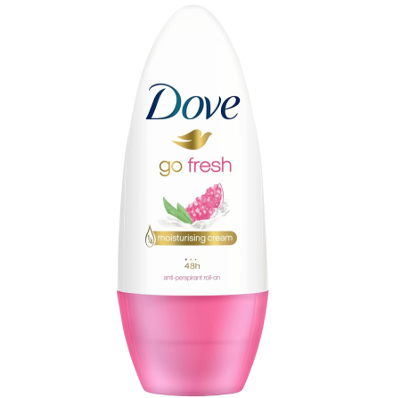 دیو دوف رول 40 مل DOVE ROLL POMEGRANA TE&LEMON