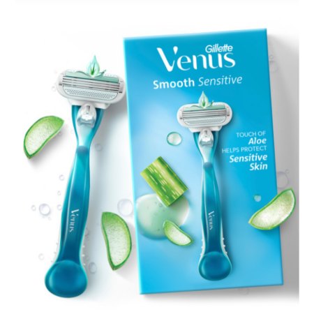شفرة فينوس الوفيرا 1 رأس ويد 3 شفرات Gillette Venus