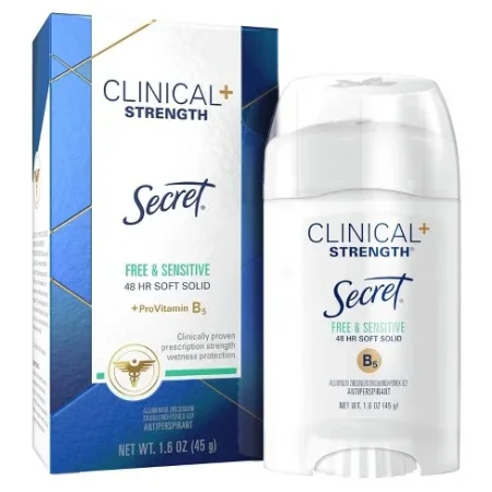 مزيل عرق كلينكال ستيك 45 غم لایت SECRET LIGHT&FRE