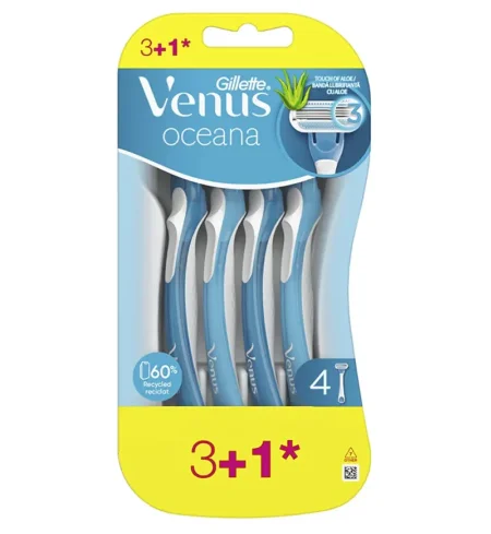 بكيت شفرة جيليت فينوس 3 ش 4 قطع GILLETTE Oceana