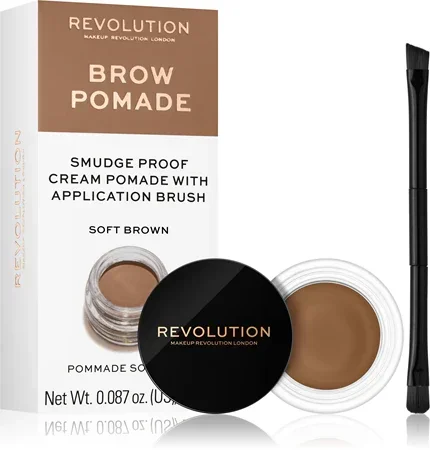 REVOLUTION POMADE S-BROWN بودرة حواجب ريفلوشن