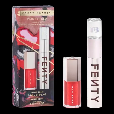 طقم فنتي بيوتي روج Fenty وملمع شفاه Beauty The MVP