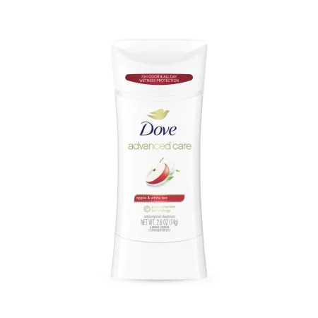 دیو دوف ستيك  48H تفاح وشاي ابيض  74 غم    DOVE
