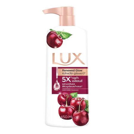 لوکس سائل استحمام کرز 450 مل Lux RENEWED GLOW