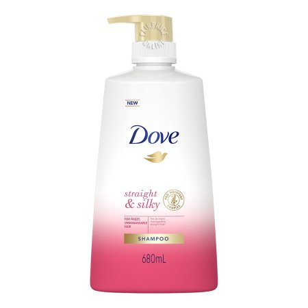 دوف شامبو 680 مل زهري DOVE STRAIGHT & SILKY