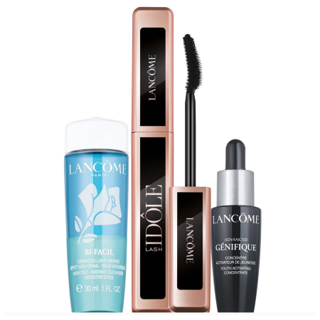 طقم لانكوم مسكارة + سيروم + مزيل LANCOME MASCARA