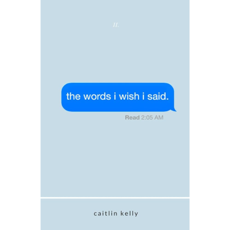 the words i wish i said