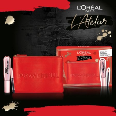 طقم مسكارة لوريال LOREAL AIR ميجا VOLUME MEGA