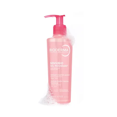 غسول بيوديرما سنسيبيو جل موسانت (Bioderma Sensibio Gel Moussant)