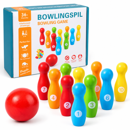 لعبة بولينج خشب Bowlingspil