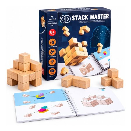 لعبة بزل 3D Stack Master