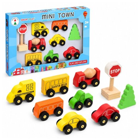 ألعاب مركبات خشبية من MINI TOWN