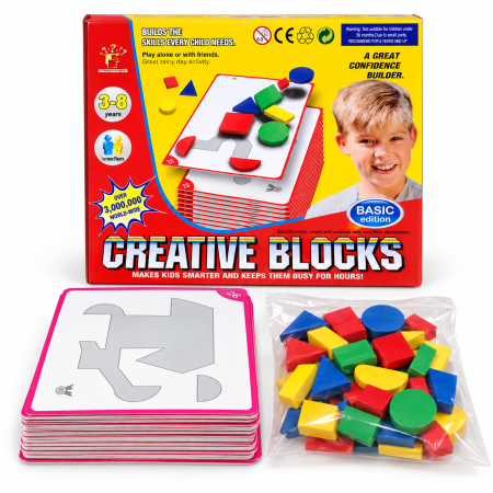 لعبة القطع الخشبية الابداعية Creativity Blocks
