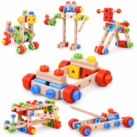 مجموعة بناء خشبية Multi function nut assembly