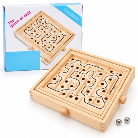 لعبة متاهة خشبية (Labyrinth)