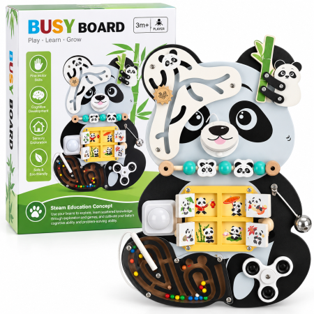 لوحة أنشطة خشبية BUSY BOARD
